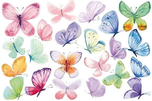Bring Designs to Life: A Guide to Watercolor Butterfly Clipart