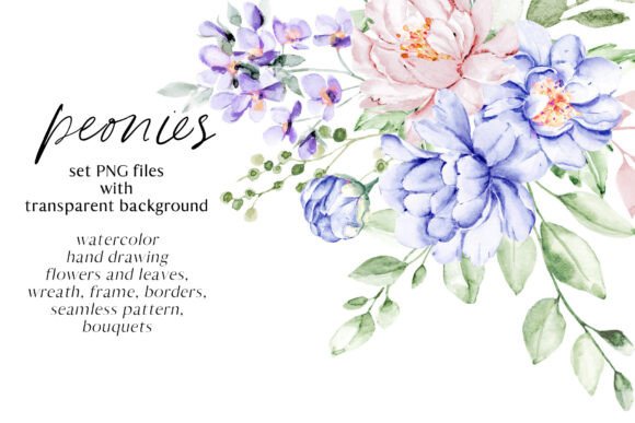 Bring Peonies to Life: A Watercolor Set for Every Project