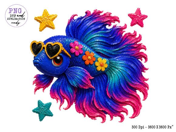 Colorful Betta Fish Clipart: Vibrant Designs for Any Project