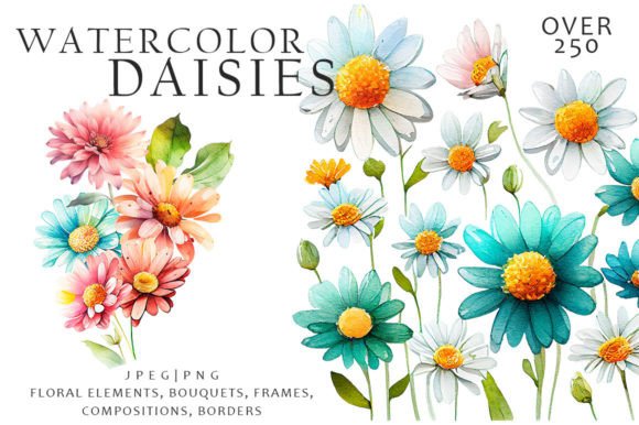 Effortless Spring: Using Daisy Clipart for Stunning Designs