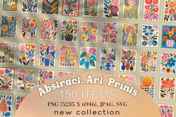 Inject Groovy Retro Vibes into Modern Designs with Abstract. Art. Prints