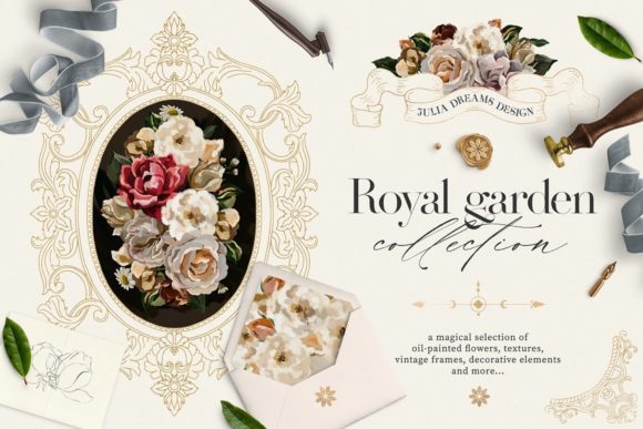 Royal Garden Collection: A Painterly Toolkit for Timeless Design