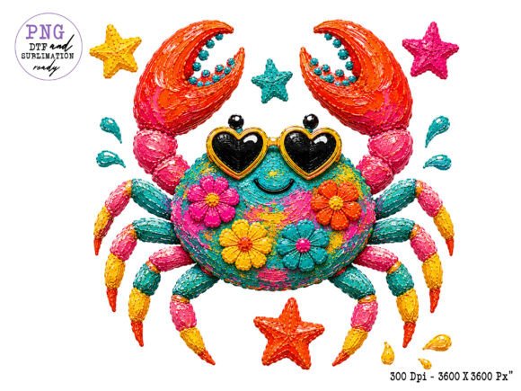 Vibrant Tropical Crab Clipart for Your Summer Projects